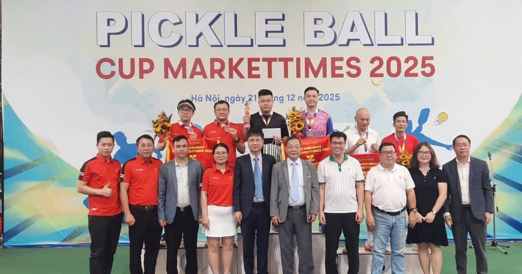 Dấu ấn Pickleball Cup Markettimes 2025 có gì?