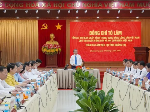 Tổng Bí thư, Chủ tịch nước Tô Lâm: Tái định vị không gian phát triển Quảng Trị với chiến lược “vươn Đông, tỏa Tây”