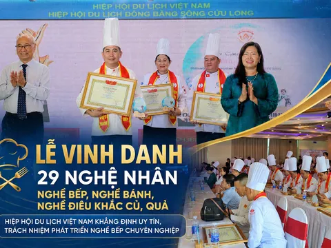 Vinh danh Nghệ nhân nghề Bếp: Hiệp hội Du lịch Việt Nam khẳng định uy tín, trách nhiệm trong phát triển đội ngũ nghề bếp chuyên nghiệp