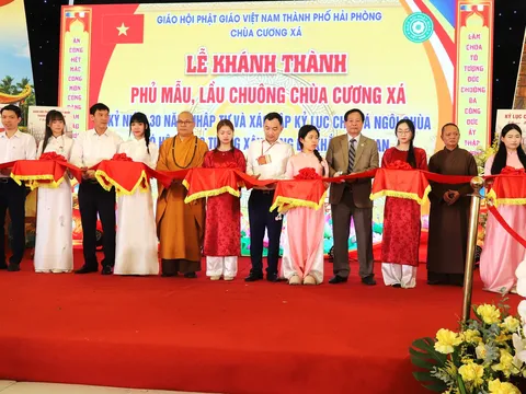 Chùa Cương Xá tổ chức Lễ khánh thành tòa Phủ Mẫu và nhận danh hiệu: “Ngôi chùa Kỷ lục Châu Á”
