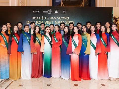 Top 50 Hoa Hậu – Nam Vương du lịch Việt Nam 2026 chính thức lộ diện