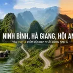 Ninh Bình, Hà Giang, Hội An vào top 15 điểm đến đẹp nhất Đông Nam Á
