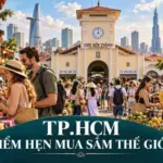 TP.HCM đứng thứ 16 thế giới về mua sắm: Đi chợ để hiểu một thành phố