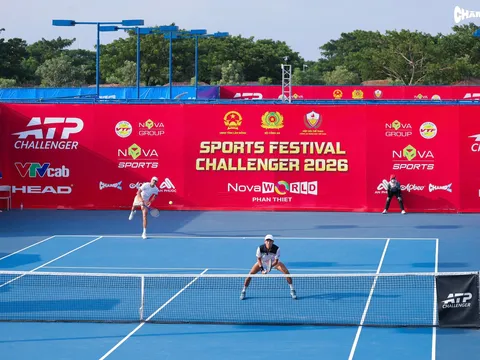Hơn 100 tay vợt chuyên nghiệp hàng đầu thế giới tham dự giải ATP Challenger 50 Phan Thiết 2026