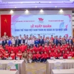 Đoàn Thể thao Việt Nam xuất quân, sẵn sàng chinh phục ASIAD 20 tại Nhật Bản